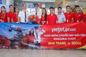 Vietjet Air tưng bừng khai trương đường bay Nha Trang – Seoul