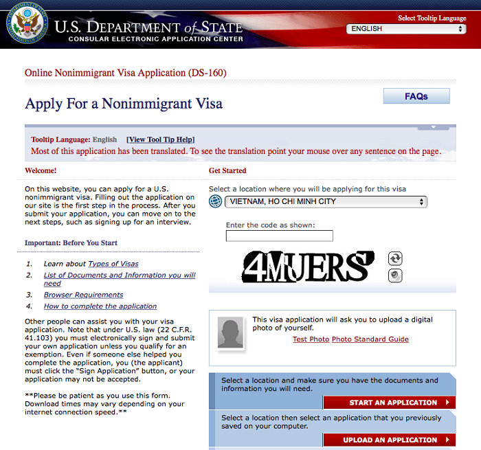 visa đi mỹ du lịch