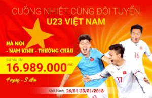 Tour đồng hành cùng U23 VN: Hà Nội – Nam Kinh – Thường Châu 4N3Đ