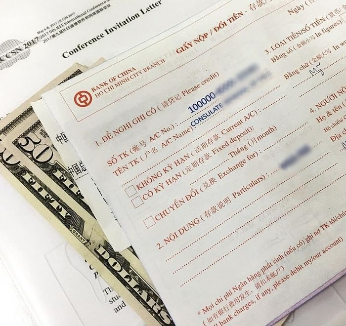 thủ tục xin visa trung quốc