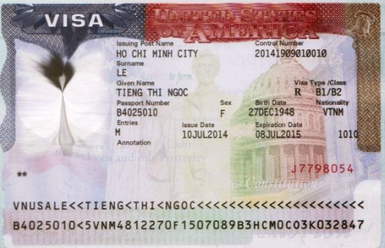xin visa đi mỹ không định cư