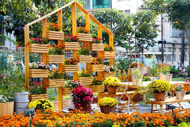 Địa điểm chụp ảnh Tết ở Sài Gòn