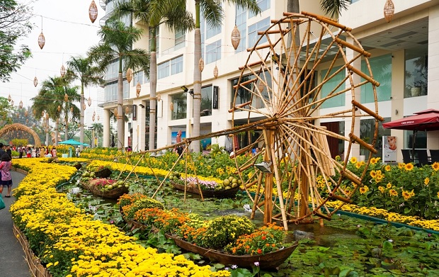 Địa điểm chụp ảnh Tết ở Sài Gòn