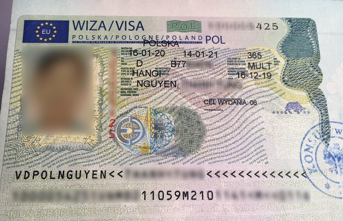 thủ tục xin visa đi ba lan lao động