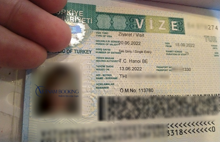 c&aacute;c loại visa thổ nhĩ kỳ