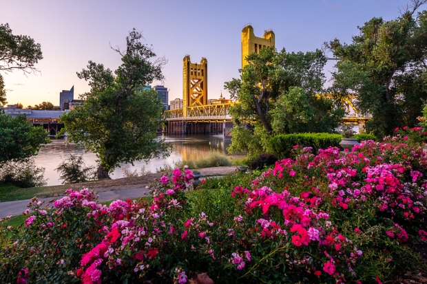 Tower Bridge &ndash; Biểu tượng kiến tr&uacute;c nổi bật của Sacramento, California