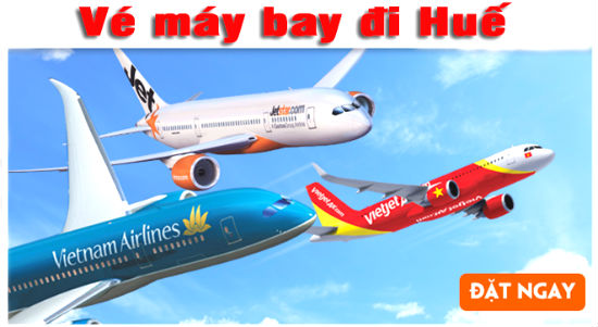 Chỉ từ 580,000 VNĐ c&oacute; ngay v&eacute; m&aacute;y bay đi Huế th&aacute;ng 6/2018