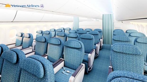Mua ghế trống - thêm tiện lợi và thêm an toàn dịch vụ trên chuyến bay Vietnam Airlines