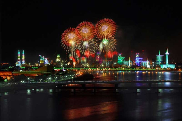 Hàn Quốc mùa hè - Lễ hội pháo hoa