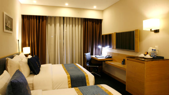 Ph&ograve;ng ngủ của Ciao Saigon Hotel & Spa