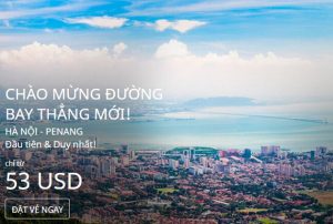 AirAsia tưng bừng khai trương đường bay thẳng mới nhất Hà Nội – Penang