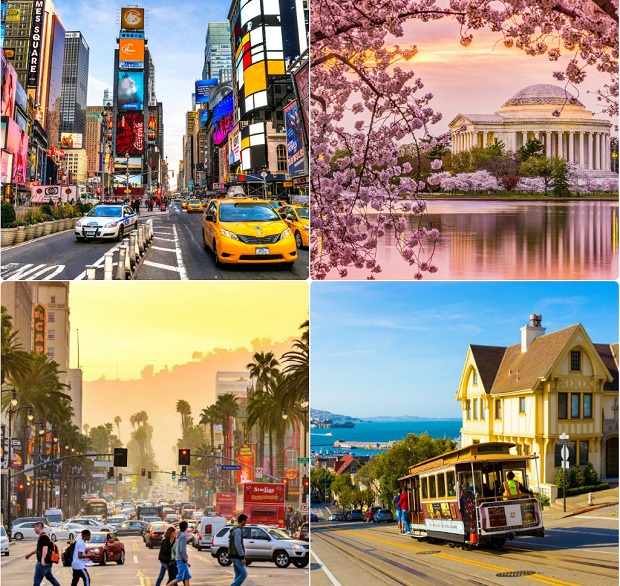 Du lịch nước ngoài - Mỹ