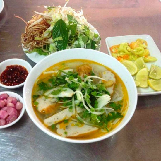 bún cá Du lịch Quy Nhơn
