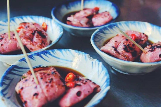 Nem nướng Quy Nhơn Du lịch Quy Nhơn