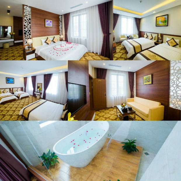 Phòng ốc của Grand Hotel Hoa Binh