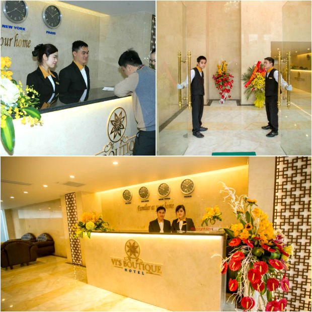 Sảnh Khách sạn Vi's Boutique Lạng Sơn