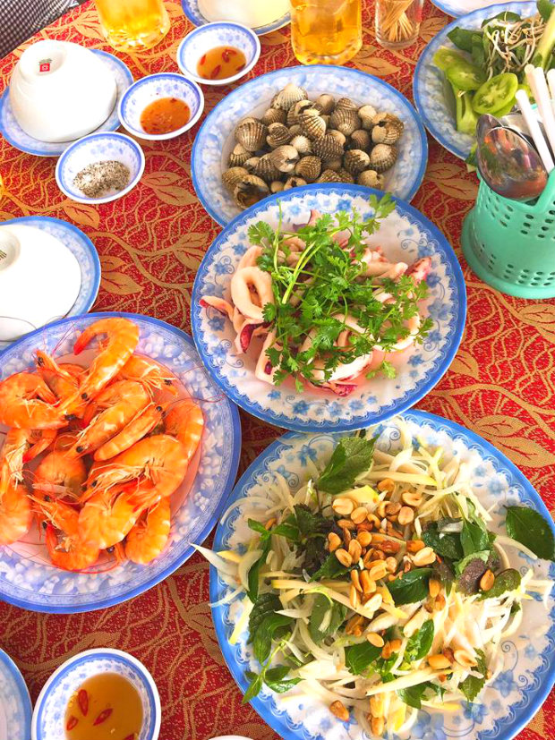 Hải sản Phú Yên du lịch Phú Yên