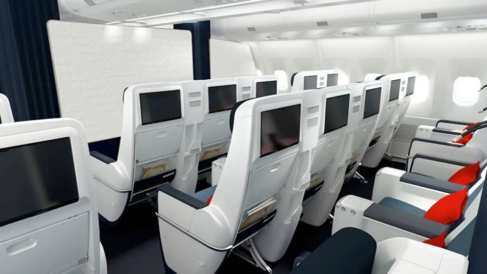 Premium Economy mang lại trải nghiệm thoải m&aacute;i hơn đ&aacute;ng kể so với hạng Phổ th&ocirc;ng