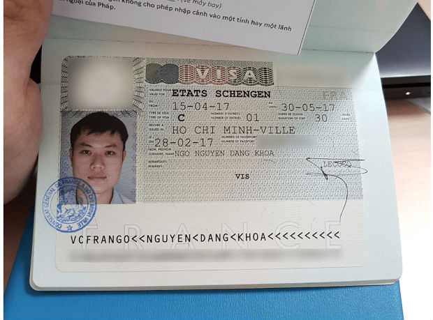 Kinh nghiệm xin visa công tác Pháp