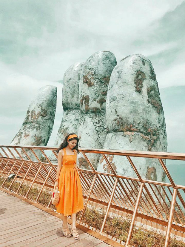 Cầu Vàng du lịch Đà Nẵng Hội An