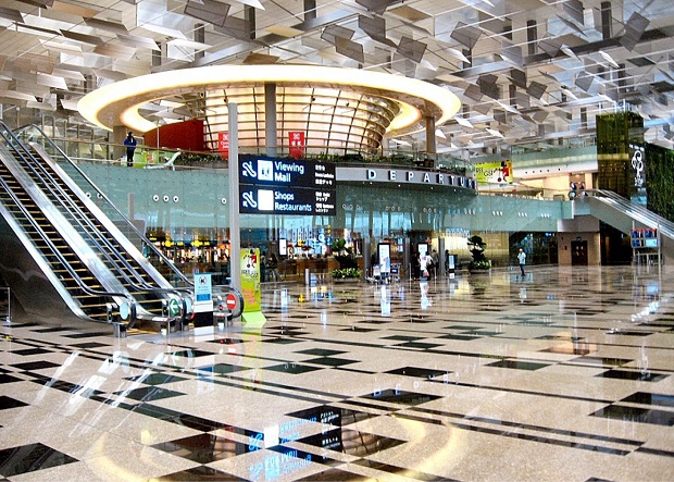 Sân bay Changi - Kinh nghiệm du lịch Singapore