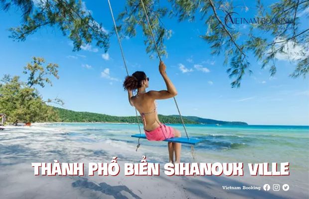 Tour du lịch Campuchia đảo Koh Rong 4n3đ - biển tại Campuchia