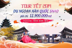 Tour du lịch Tết:  Chương trình Charter Cheoungju – Du ngoạn Hàn Quốc  5N4Đ