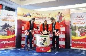 Vietjet Air tưng bừng khai trương đường bay thẳng đầu tiên đến Nhật Bản
