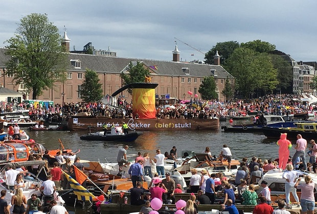 du lịch hà lan - Lễ hội Amsterdam Gay Pride