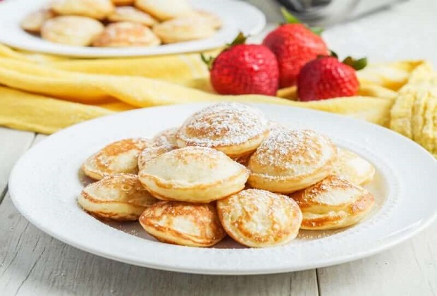 du lịch hà lan - Bánh Poffertjes