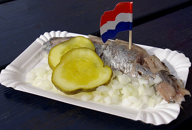 du lịch hà lan - cá herring