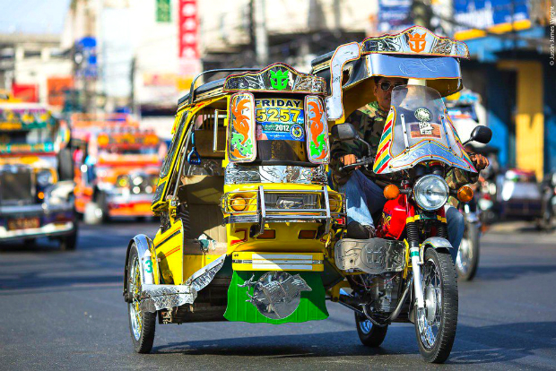 tricycle du lịch Philippines
