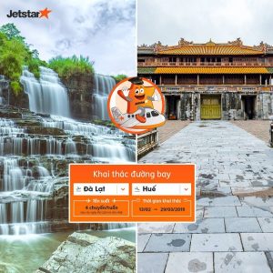 Jetstar thông báo kế hoạch khai thác đường bay Đà Lạt – Huế