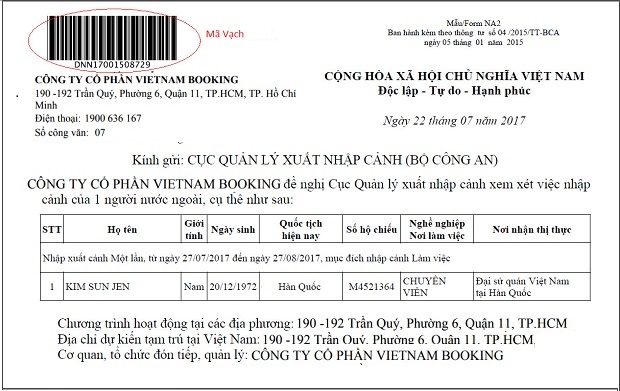 Mẫu NA2 cục xuất nhập cảnh Mau Na2 cuc xuat nhap canh