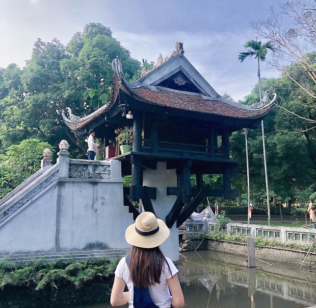 Chùa Một Cột là điểm tham quan không thể bỏ qua trong chuyến du lịch Hà Nội