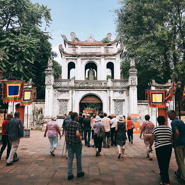 Văn Miếu - Quốc Tử Giám là điểm đến hấp dẫn dành cho khách du lịch Hà Nội