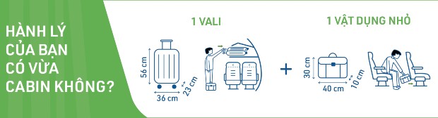 hành lý xách tay Bamboo Airways