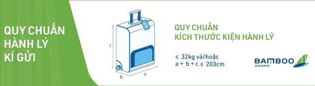 hành lý ký gửi Bamboo Airways
