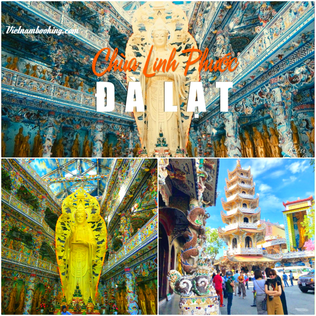 Lịch trình đi Đà Lạt - Chùa Linh Phước