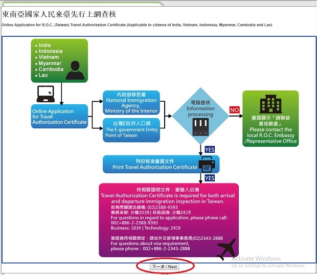 Nhập cảnh Đ&agrave;i Loan bằng visa online