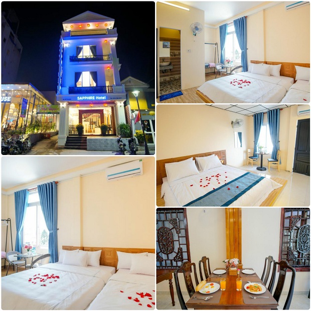 Kh&aacute;ch sạn ở khu phố T&acirc;y Huế Sapphire Hue Hotel
