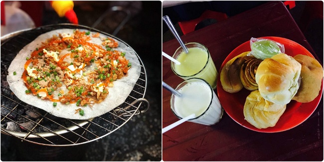 Ghé chợ đêm Đà Lạt, đừng quên món bánh tráng nướng và sữa đậu nành