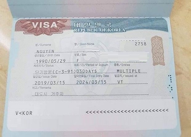 dịch vụ làm visa hàn quốc gấp