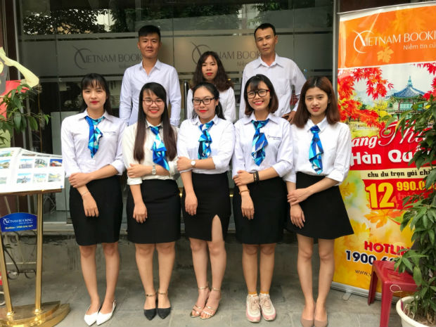 Nhân viên tại văn phòng Hà Nội