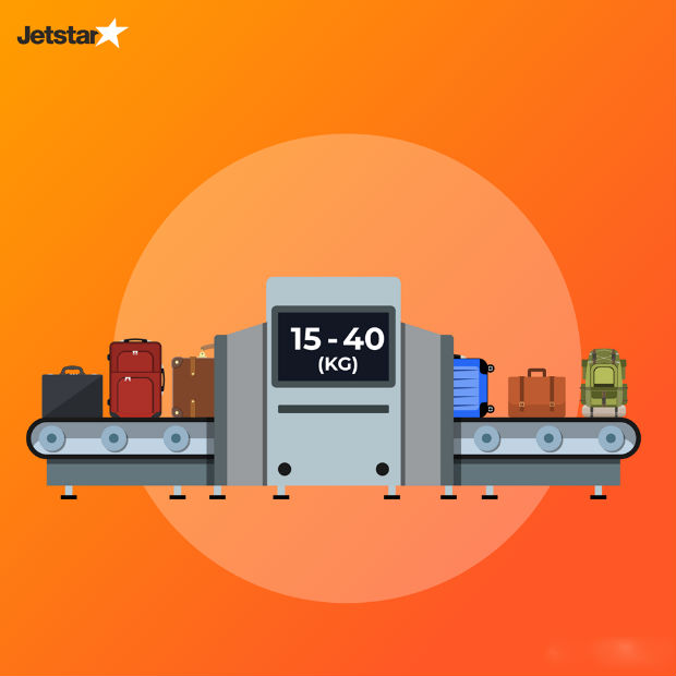 Các gói hành lý ký gửi Jetstar Pacific