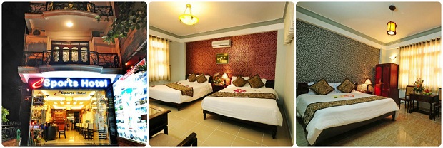 Kh&aacute;ch sạn ở phố T&acirc;y Huế Sport 1 Hotel&nbsp;Huế