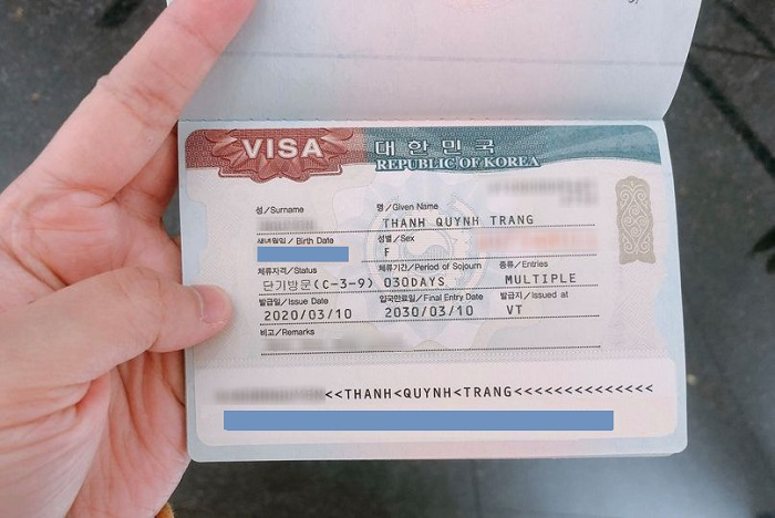 Thủ tục xin visa Hàn Quốc 10 năm