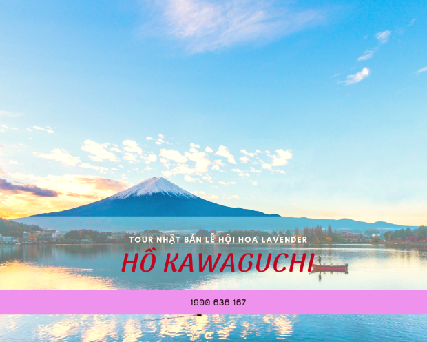 Hồ Kawaguchi - tour du lịch Nhật Bản từ Đà Nẵng