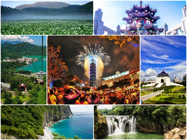 mua vé máy bay đi đài Loan của VietjetAir ngắm thắng cảnh