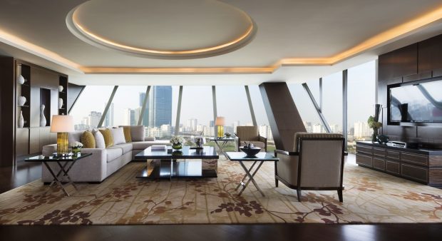 Phòng tổng thống tại khách sạn JW Marriott Hà Nội